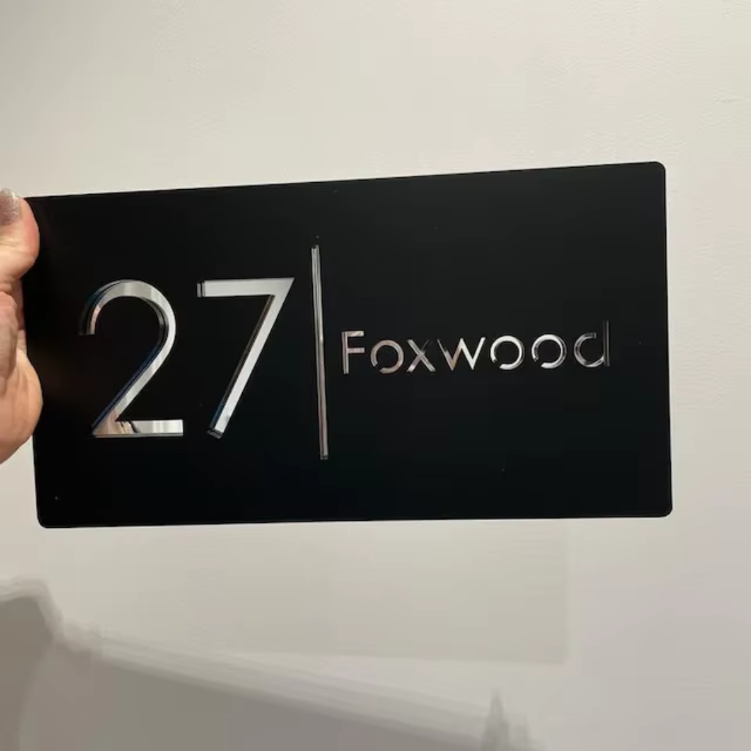 MatteHaus™ | Acryl Hausnummernschild