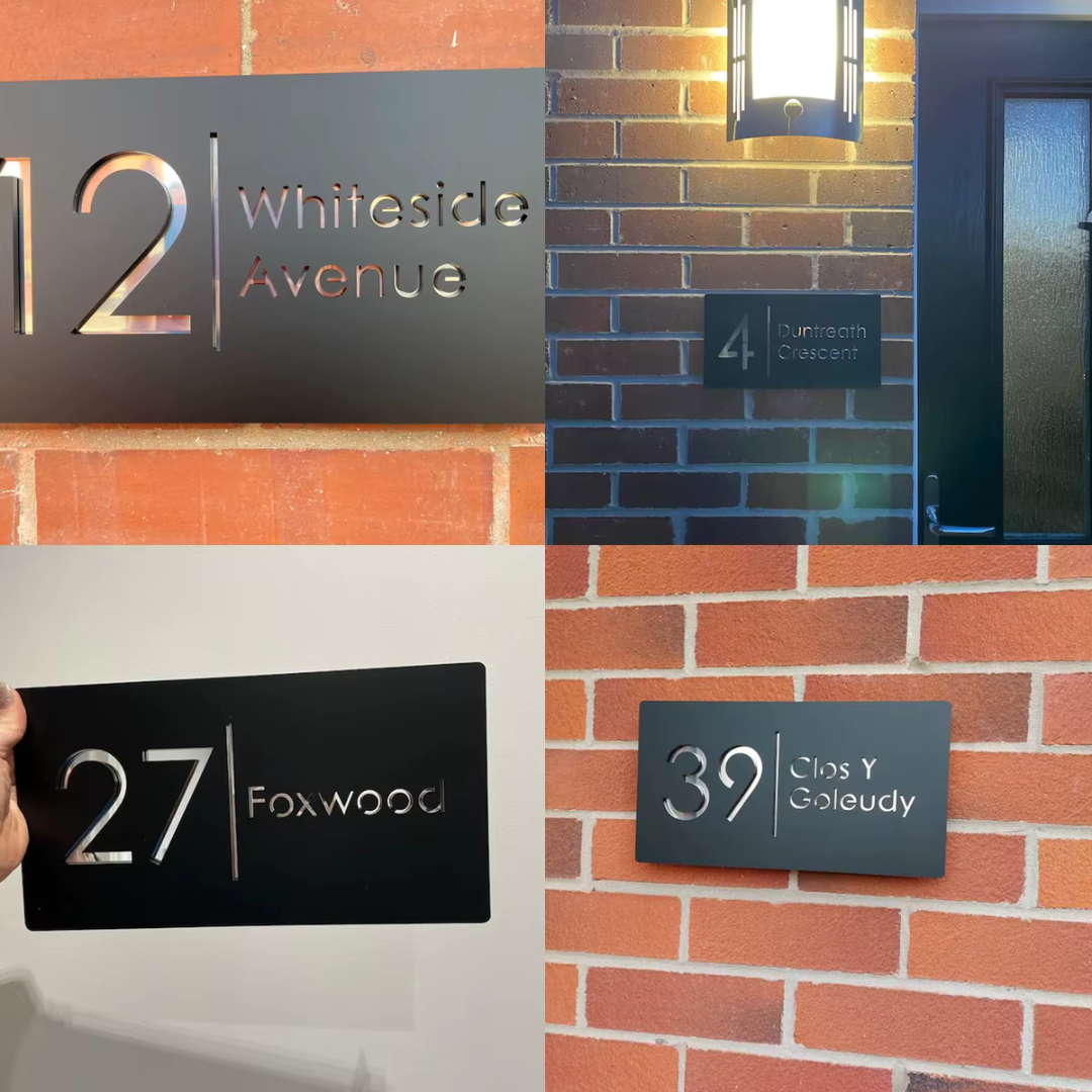 MatteHaus™ | Acryl Hausnummernschild