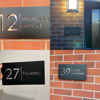 MatteHaus™ | Acryl Hausnummernschild