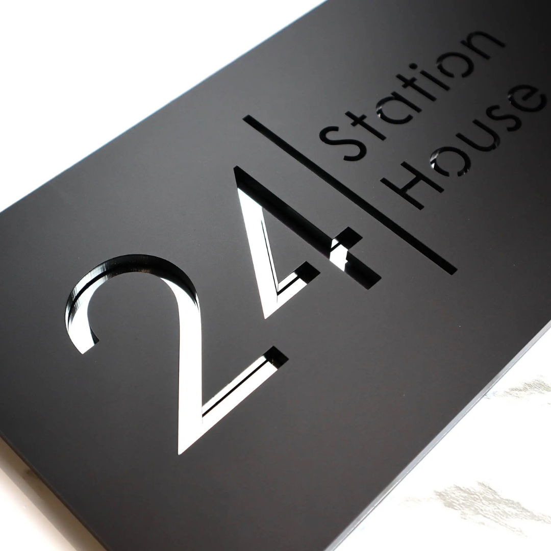 MatteHaus™ | Acryl Hausnummernschild