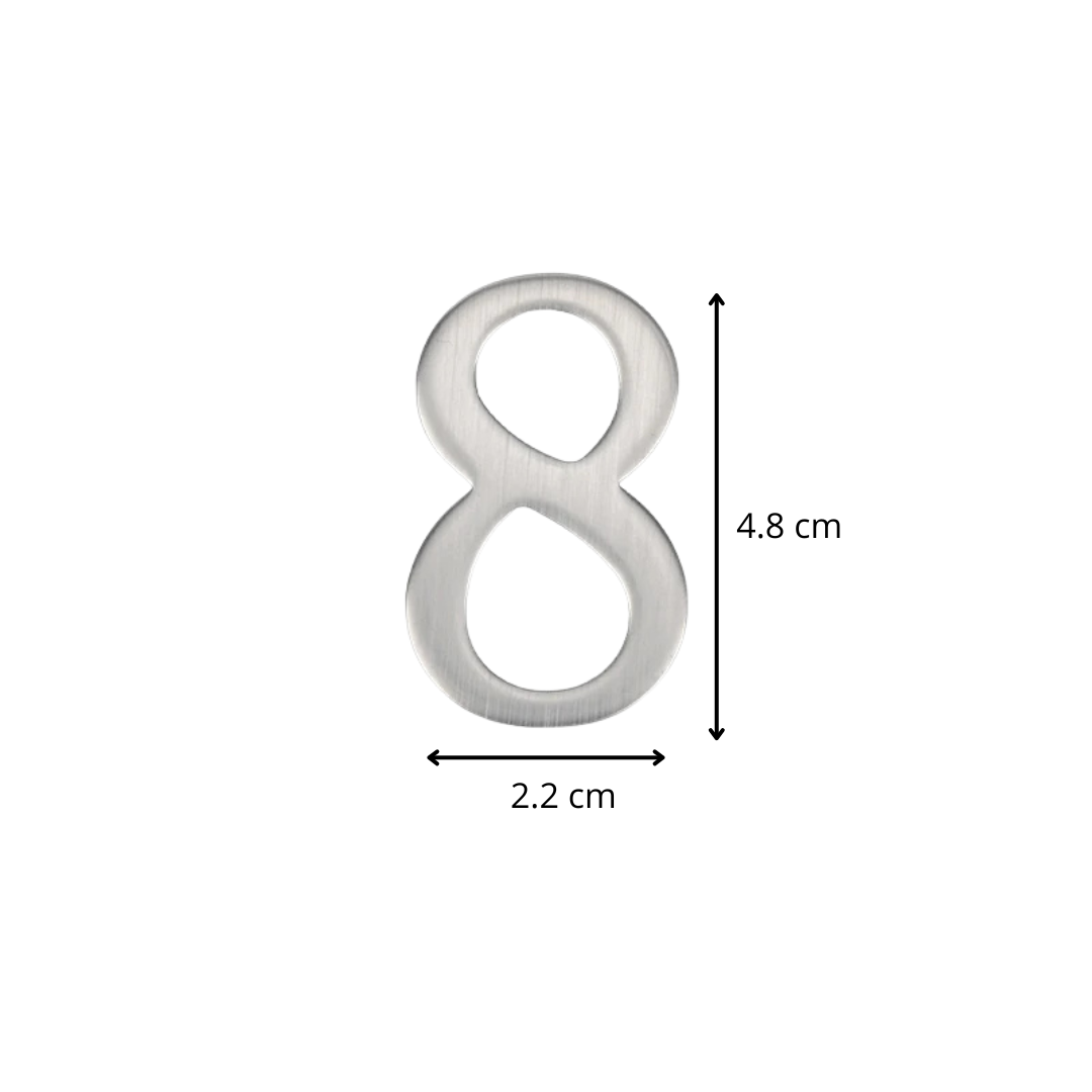 SteelHaus™ | Edelstahl Hausnummer