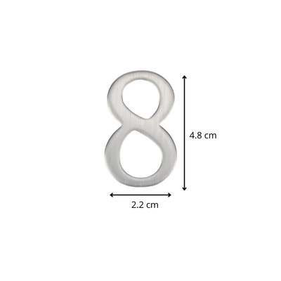 SteelHaus™ | Edelstahl Hausnummer