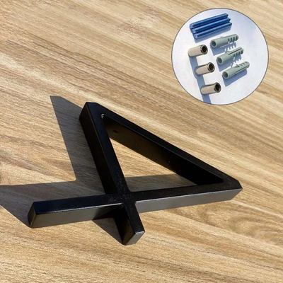 BoldHaus™ | Schwarze Floating Hausnummer