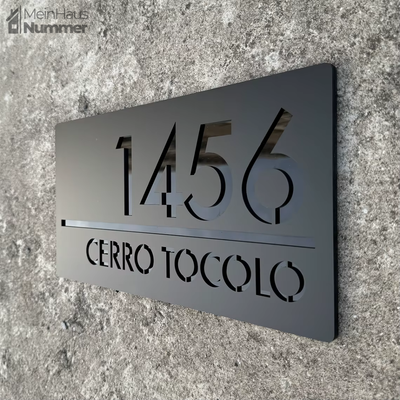 StyleHaus™ | Premium Acryl Hausnummernschild