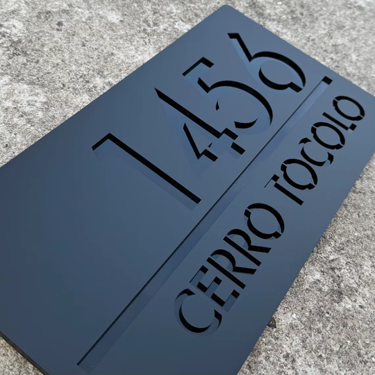 StyleHaus | Premium Acryl Hausnummernschild