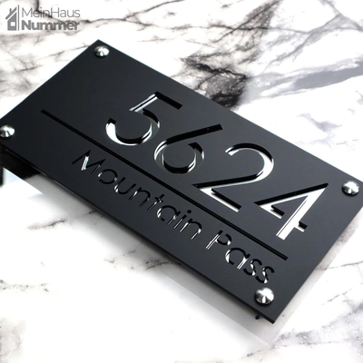 StyleHaus™ | Premium Acryl Hausnummernschild