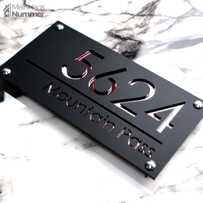 StyleHaus™ | Premium Acryl Hausnummernschild