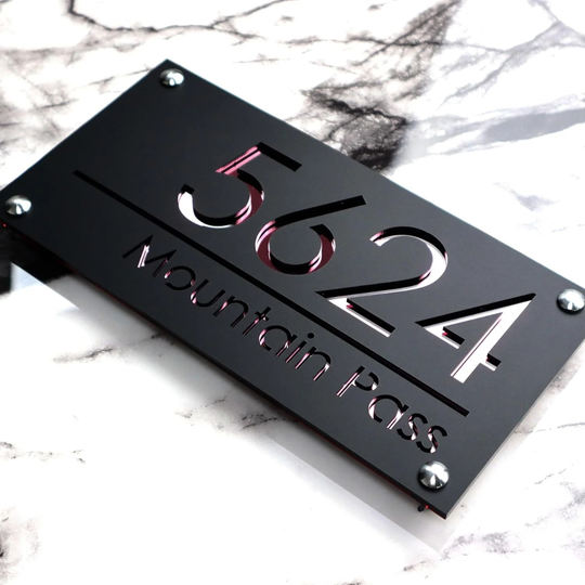 StyleHaus | Premium Acryl Hausnummernschild