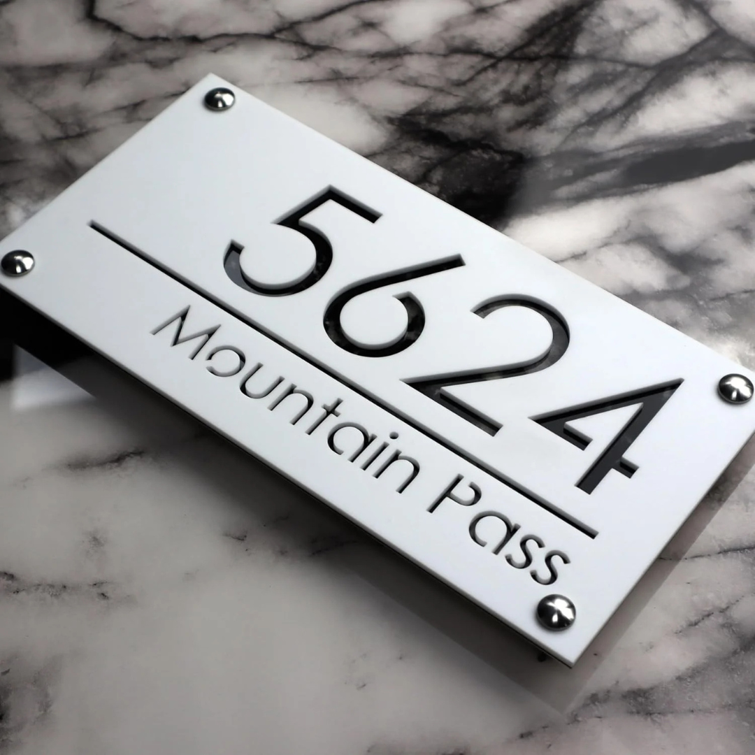 StyleHaus | Premium Acryl Hausnummernschild