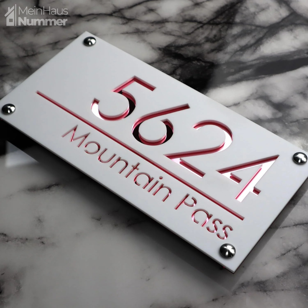 StyleHaus™ | Premium Acryl Hausnummernschild