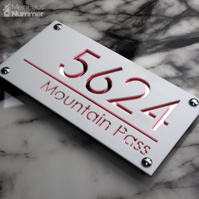 StyleHaus™ | Premium Acryl Hausnummernschild