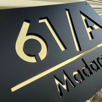 StyleHaus™ | Premium Acryl Hausnummernschild