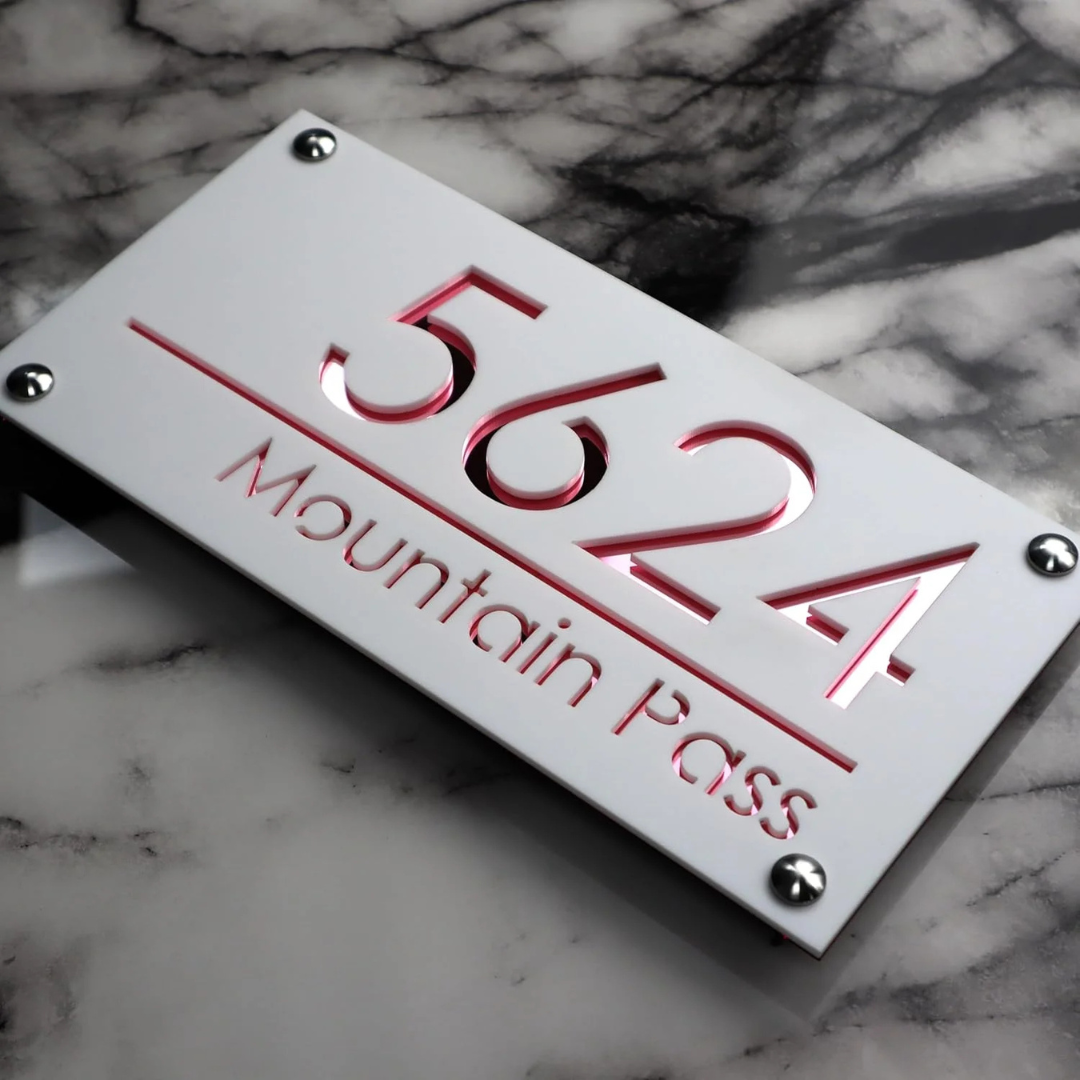 StyleHaus | Premium Acryl Hausnummernschild