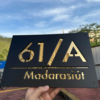 StyleHaus™ | Premium Acryl Hausnummernschild
