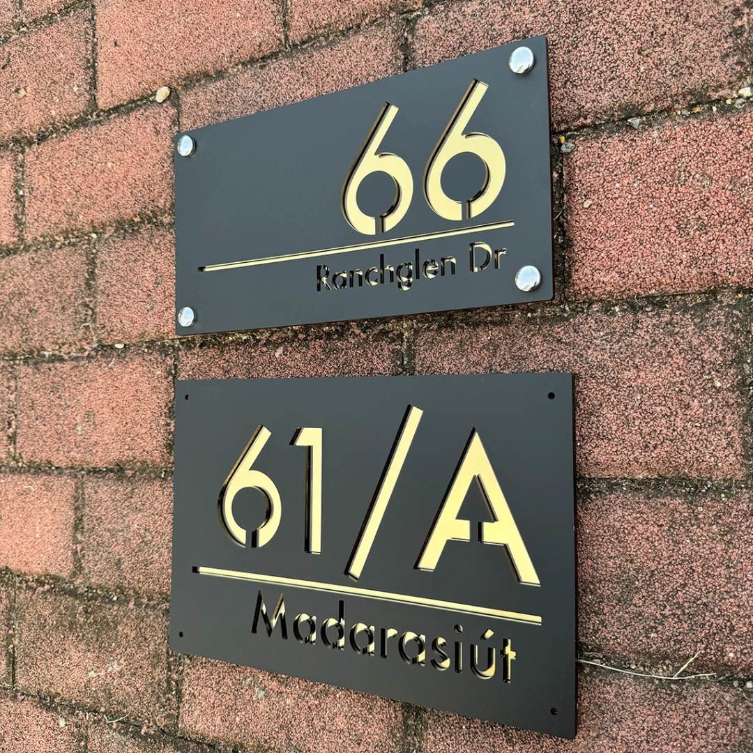 StyleHaus | Premium Acryl Hausnummernschild