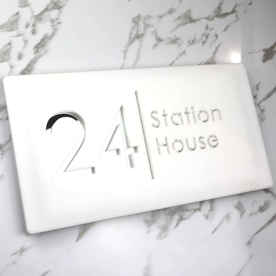 MatteHaus™ | Acryl Hausnummernschild