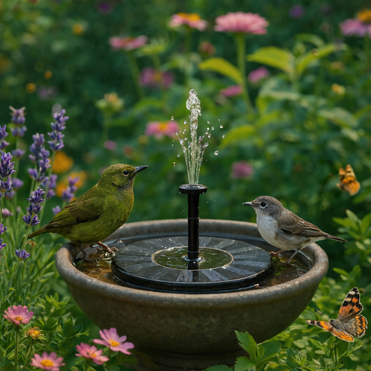 AquaSonne™ | Solarbrunnen für den Garten