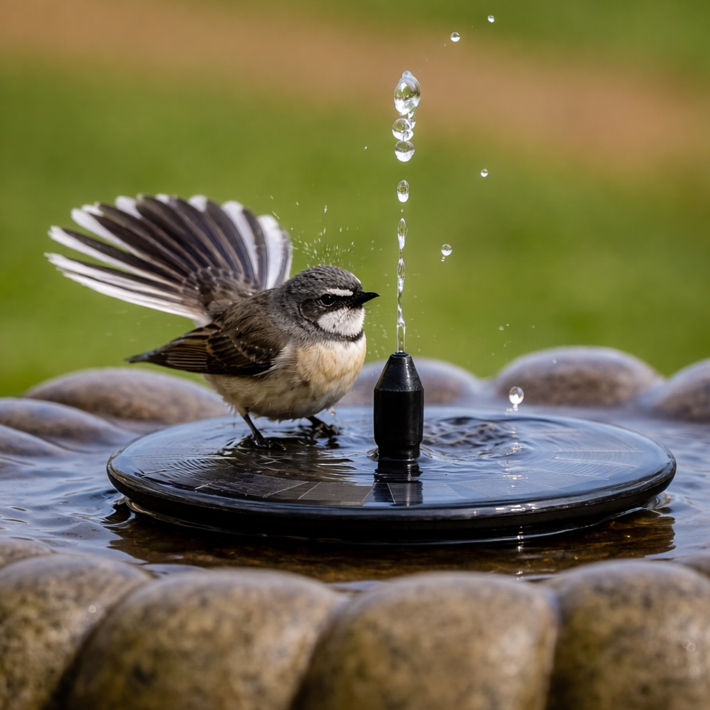 AquaSonne™ | Solarbrunnen für den Garten