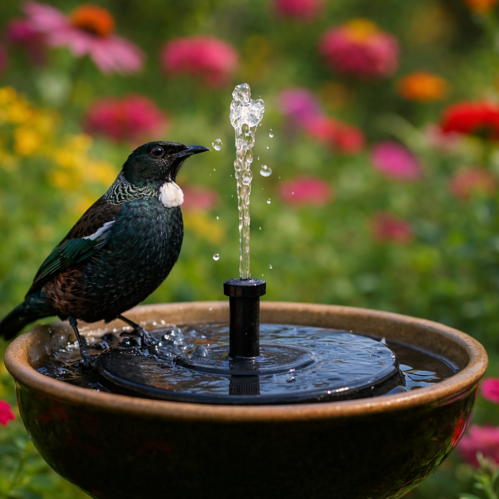 AquaSonne™ | Solarbrunnen für den Garten