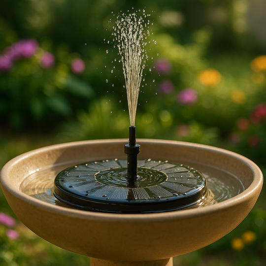 AquaSonne™ | Solarbrunnen für den Garten