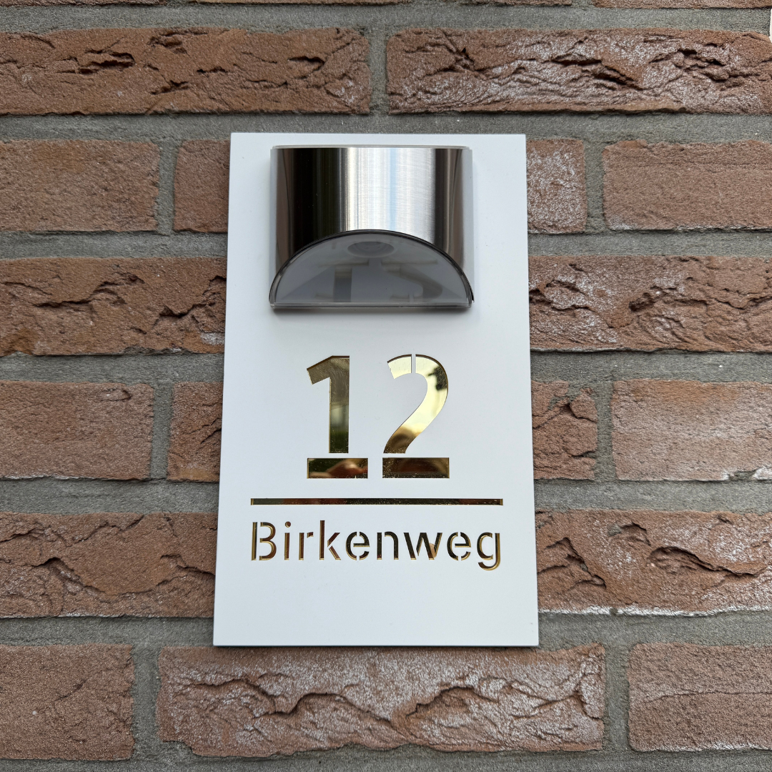 NumLux™ | Ihre personalisierte Hausnummer