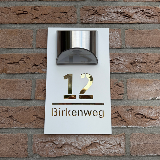 NumLux™ | Ihre personalisierte Hausnummer