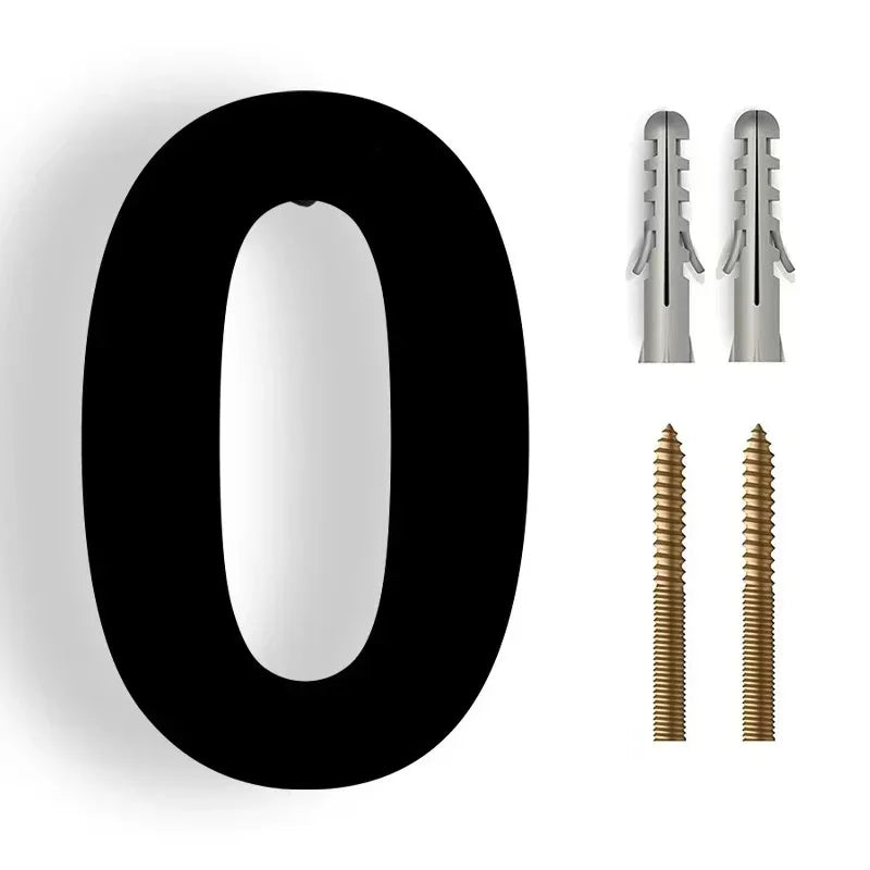 PrimeHaus™ | Edelstahl Floating Hausnummer