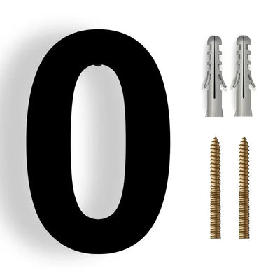 PrimeHaus™ | Edelstahl Floating Hausnummer