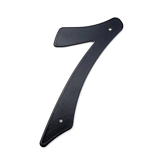 AluHaus | Schwarze Aluminium Hausnummer
