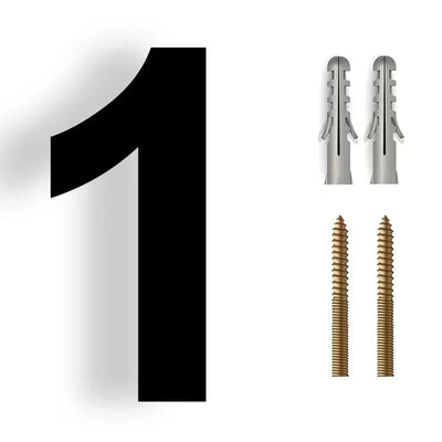 PrimeHaus™ | Edelstahl Floating Hausnummer