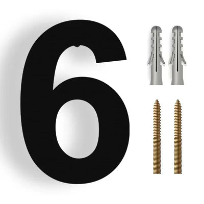 PrimeHaus™ | Edelstahl Floating Hausnummer