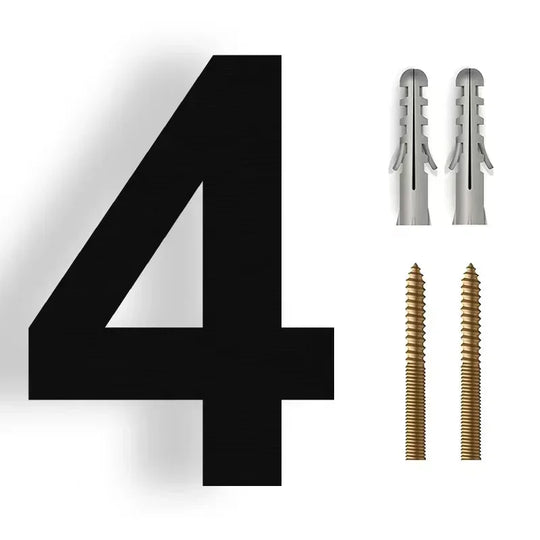 PrimeHaus Edelstahl 3D Hausnummer
