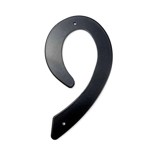 AluHaus | Schwarze Aluminium Hausnummer